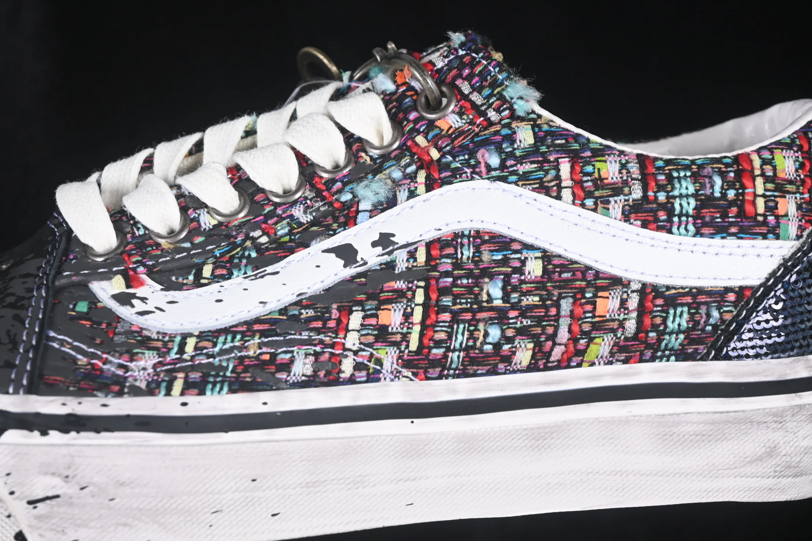 All categories Vans Vans series Vans Low Vans low-top Vans Old Skool Vans high-end branch low-top casual skateboard shoes VN000D9VDE2